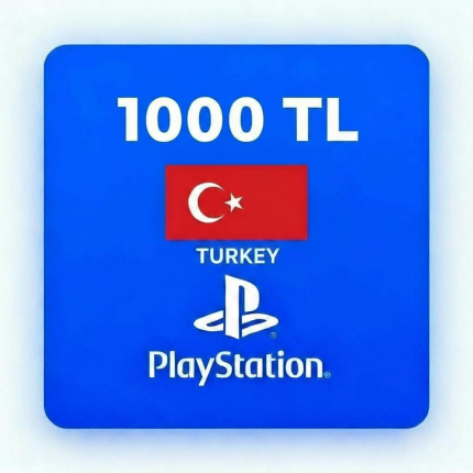 PSN Gift Card Turkey 1000TL