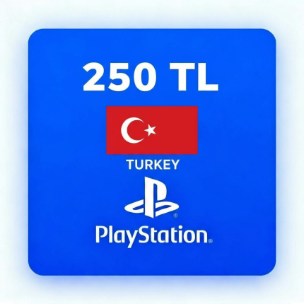 PSN Gift Card Turkey 250TL